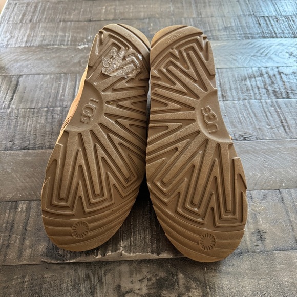 UGG Neumel Adaptive Men's Zipper Fleece Lined Brown Boots 1118710 Brown Size 12 - Picture 7 of 10